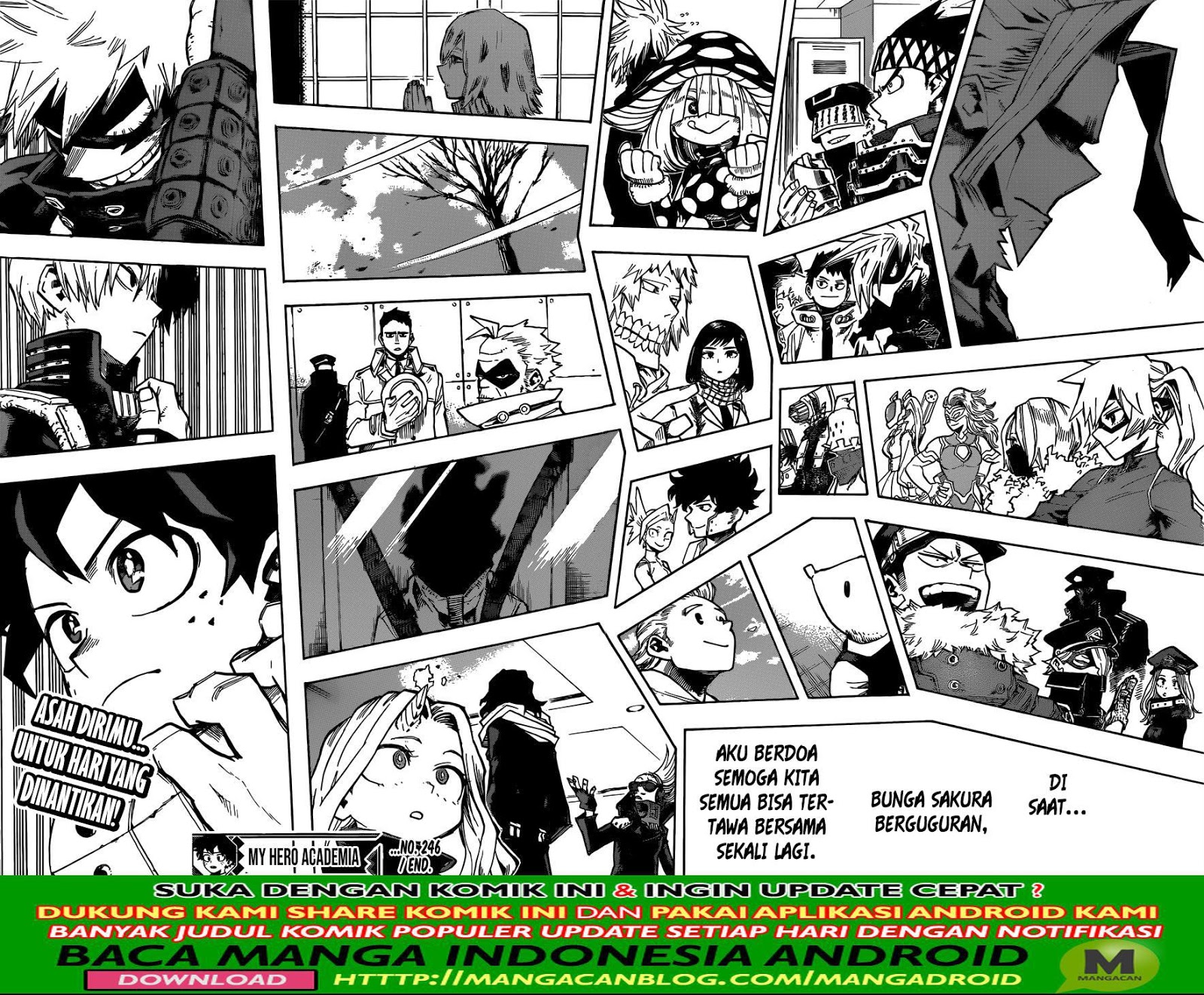 Boku no Hero Academia Chapter 246