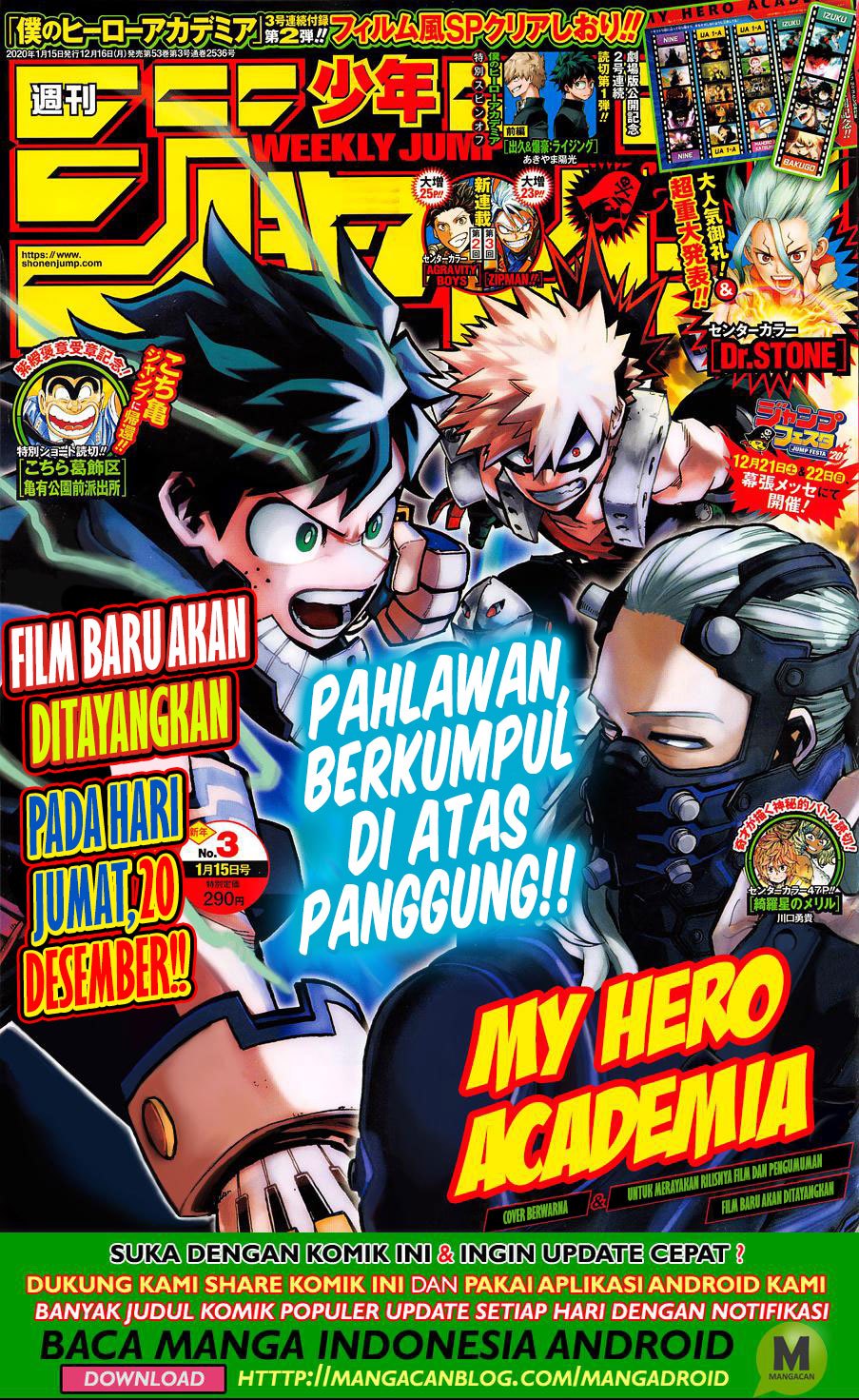 Boku no Hero Academia Chapter 254