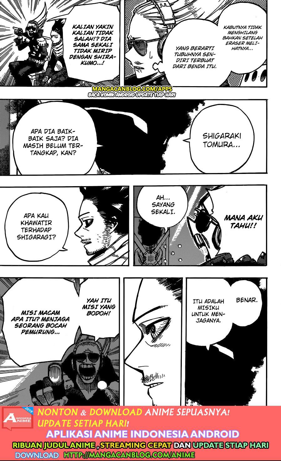 Boku no Hero Academia Chapter 254