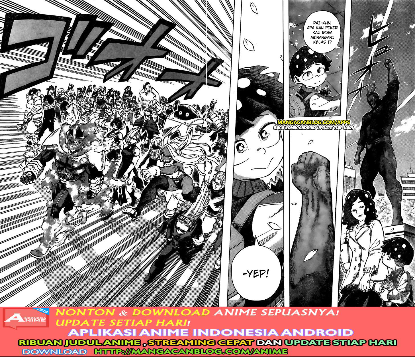 Boku no Hero Academia Chapter 258