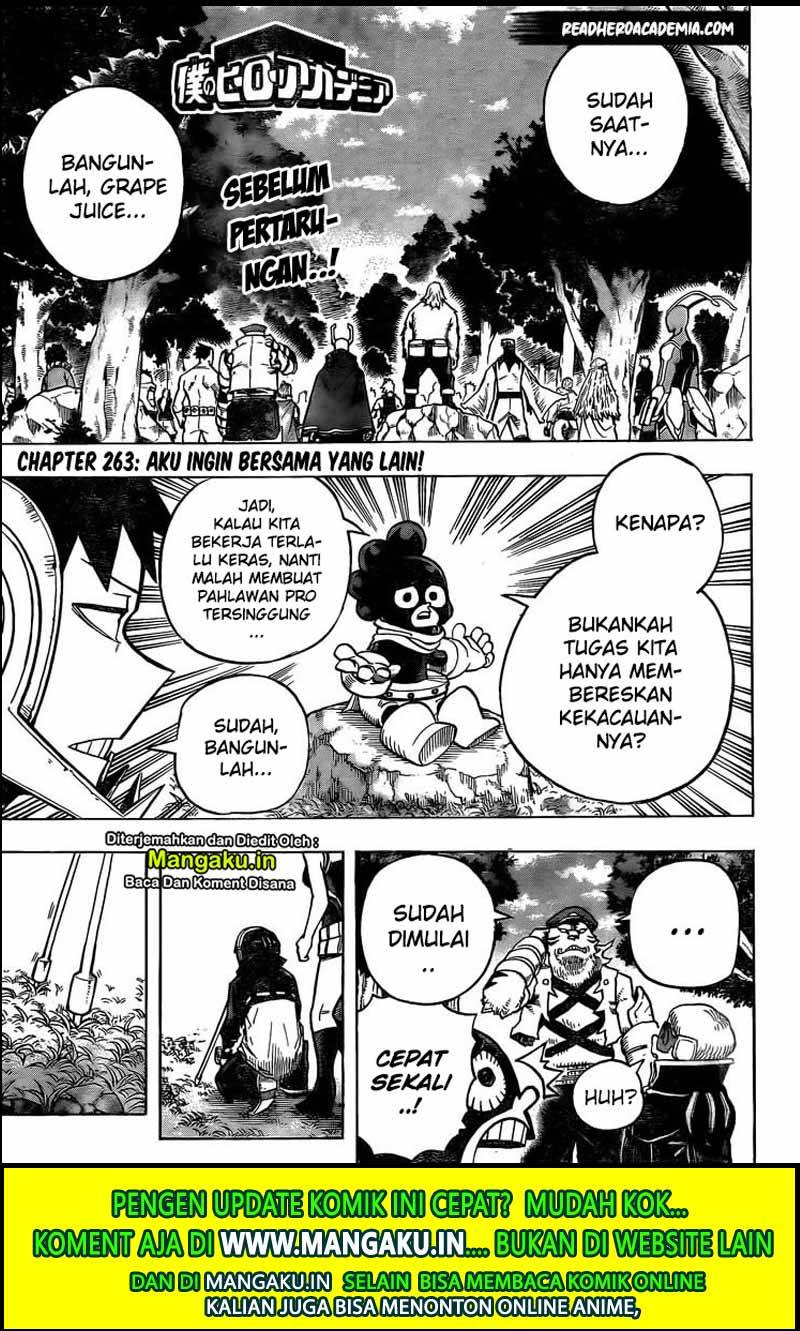 Boku no Hero Academia Chapter 263