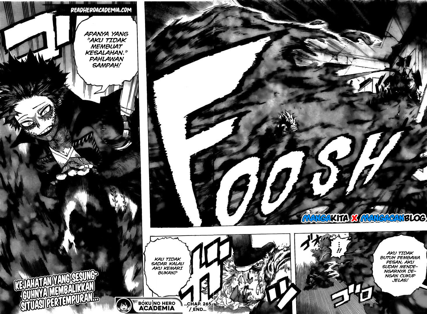 Boku no Hero Academia Chapter 265