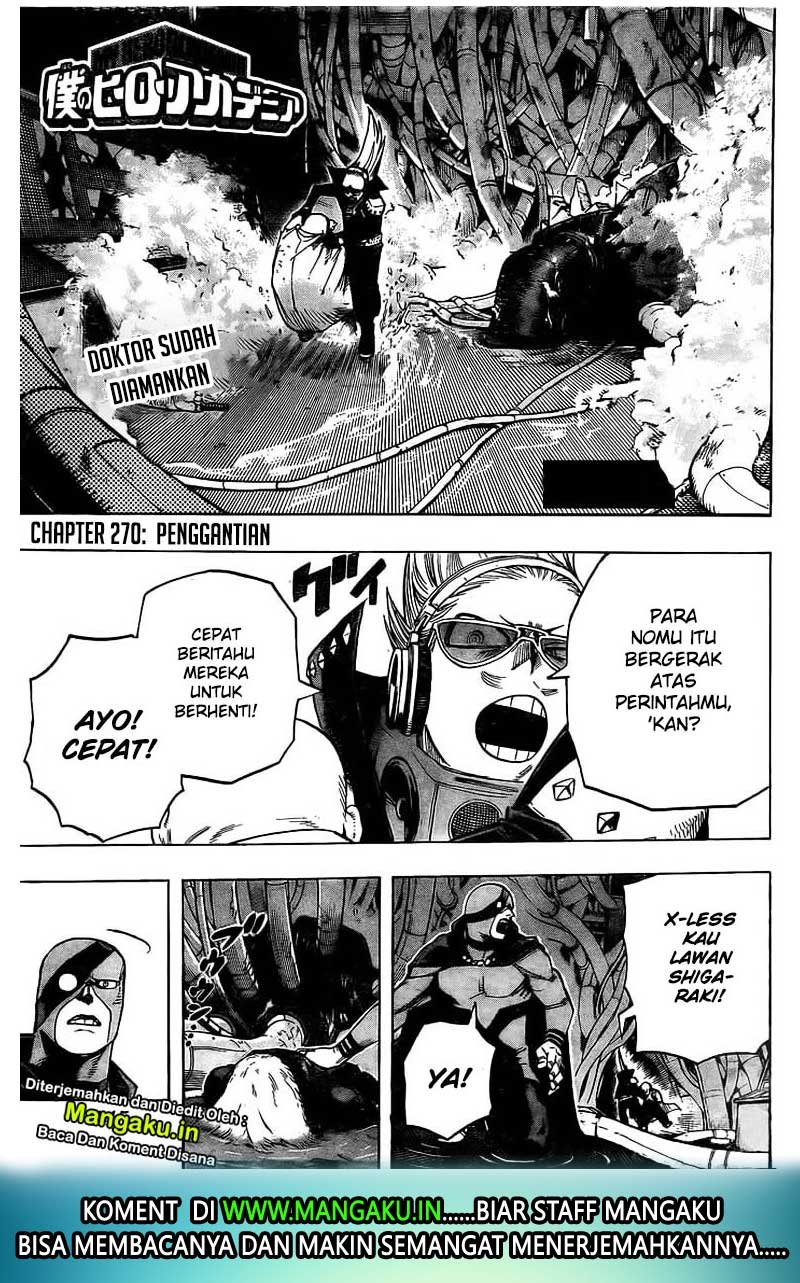 Boku no Hero Academia Chapter 270