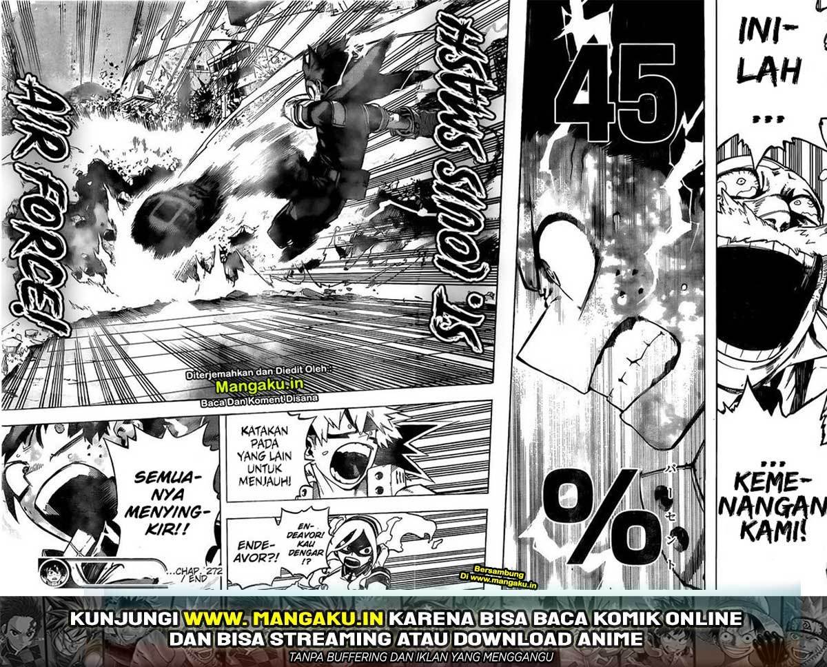 Boku no Hero Academia Chapter 272