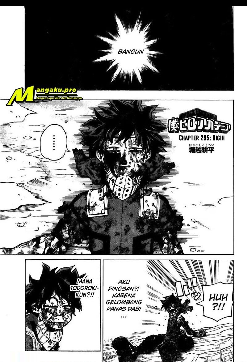 Boku no Hero Academia Chapter 295