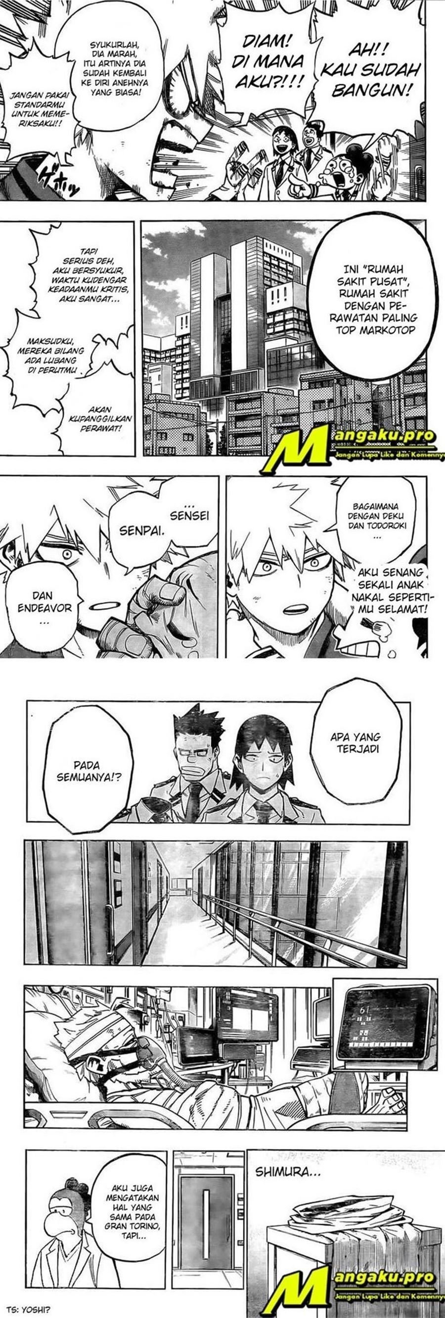 Boku no Hero Academia Chapter 298