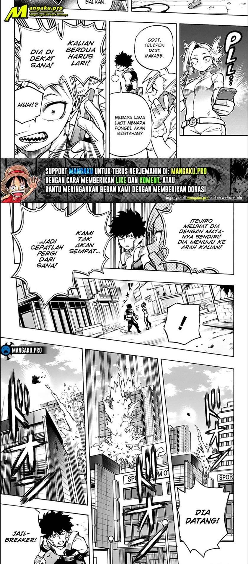 Boku no Hero Academia Chapter 307