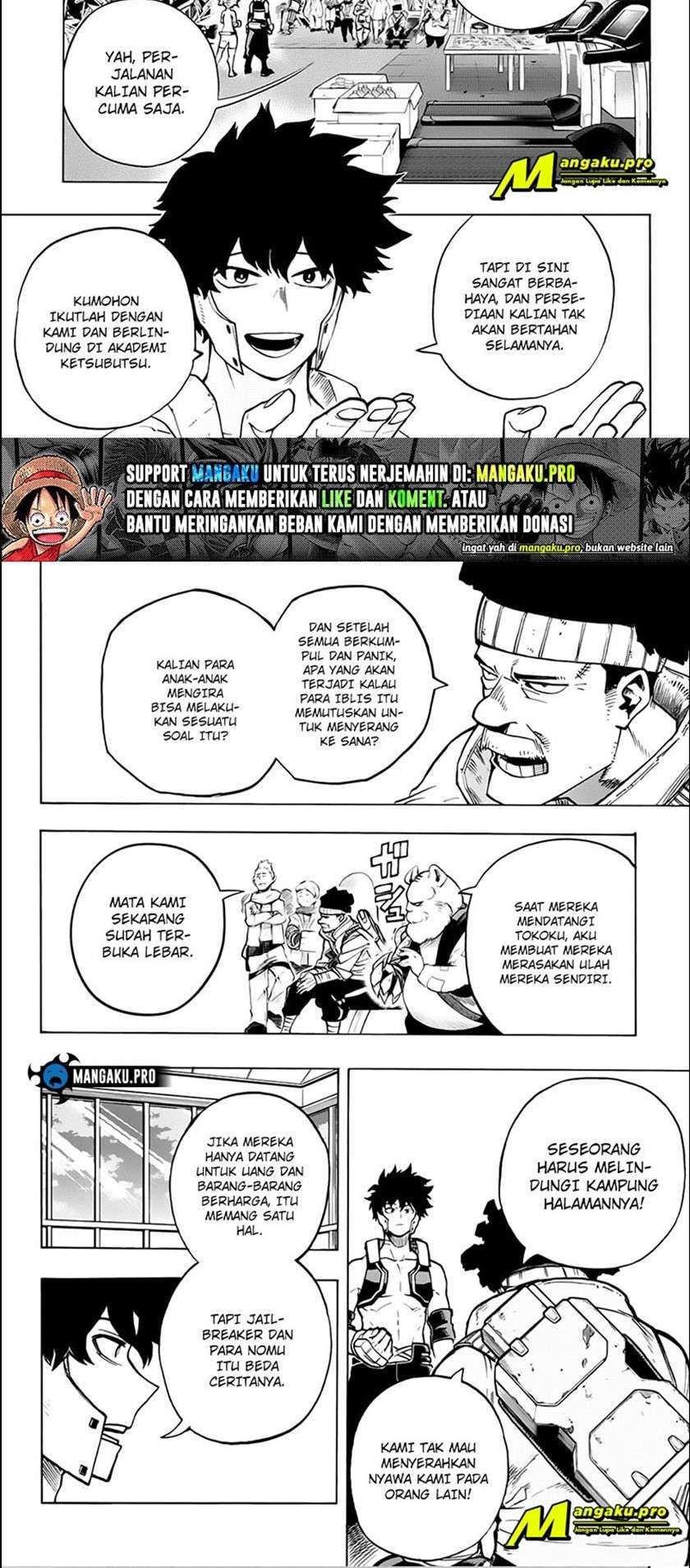 Boku no Hero Academia Chapter 307