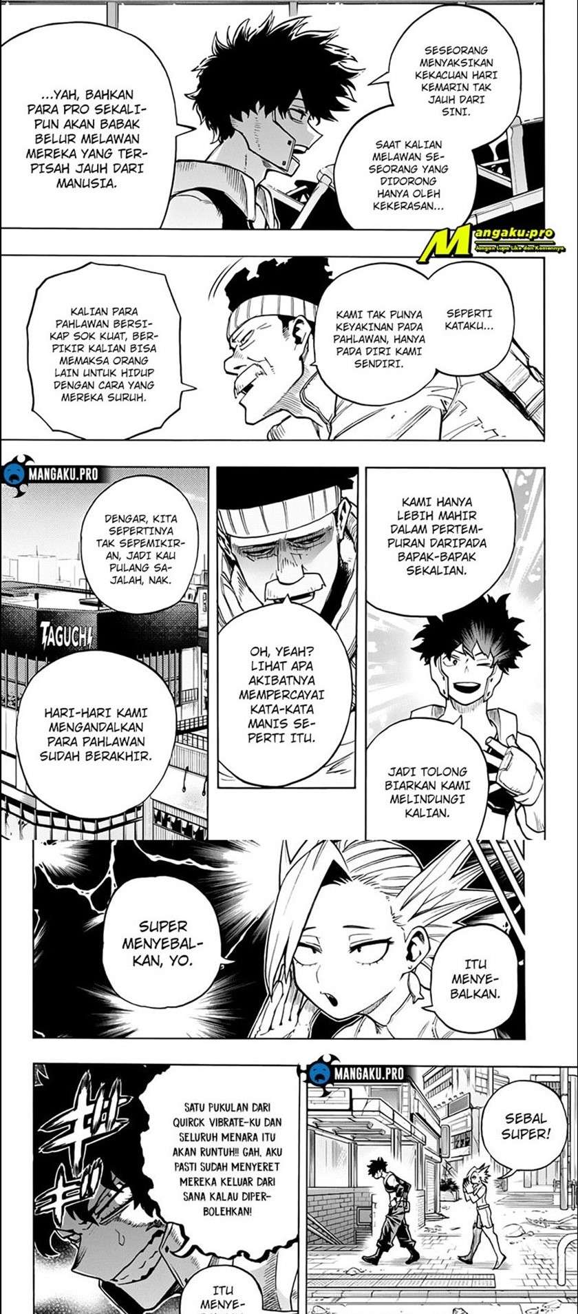 Boku no Hero Academia Chapter 307