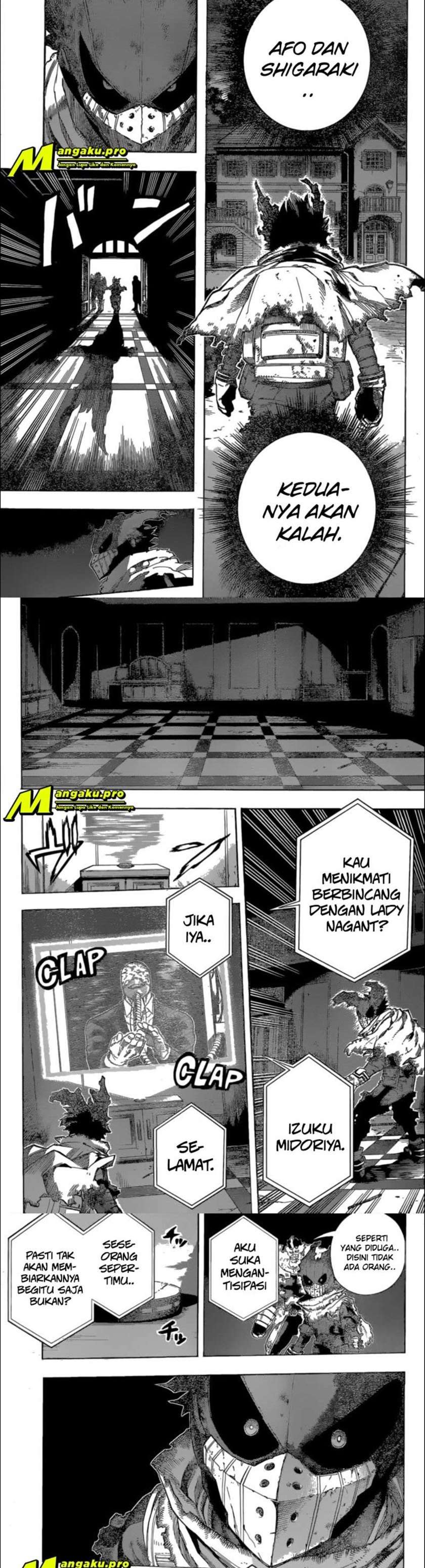 Boku no Hero Academia Chapter 316