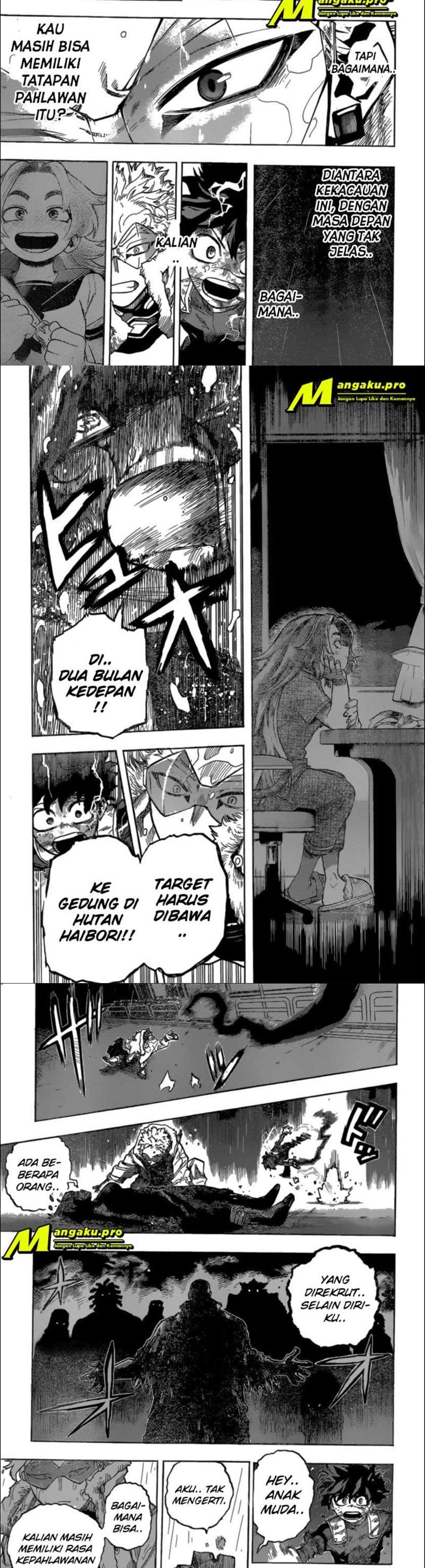 Boku no Hero Academia Chapter 316