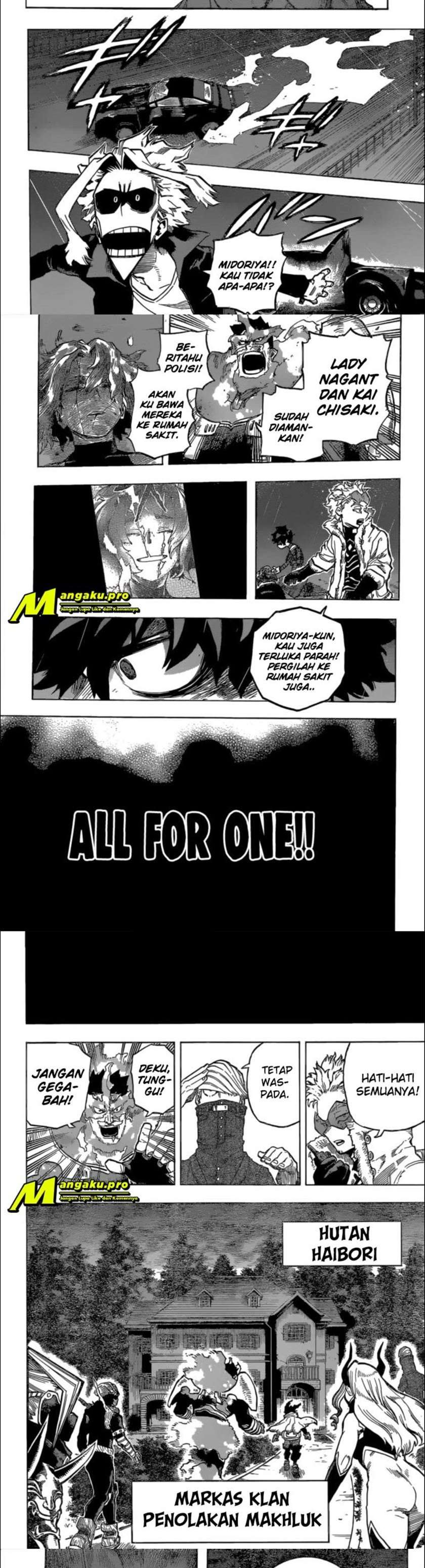 Boku no Hero Academia Chapter 316