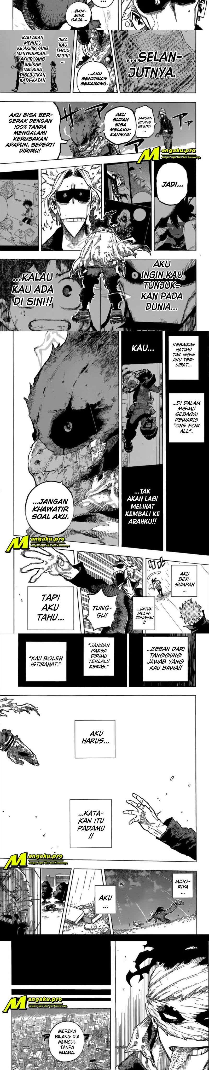 Boku no Hero Academia Chapter 317