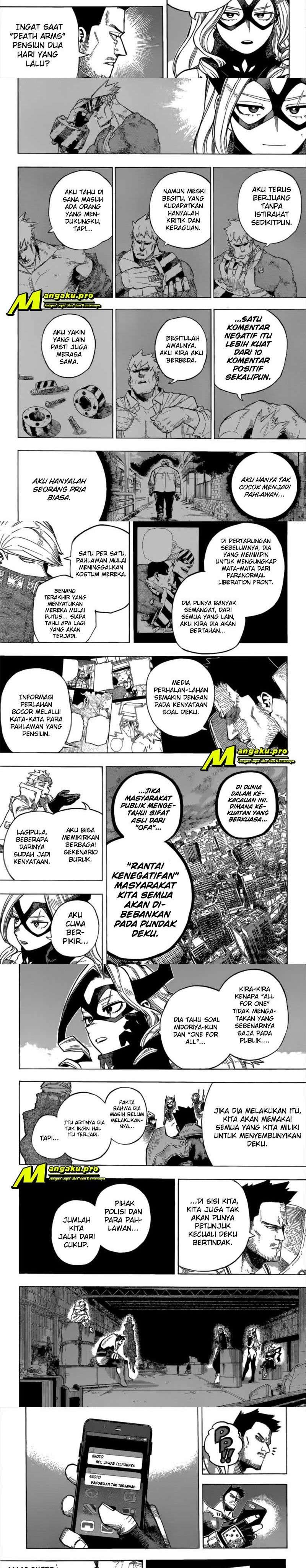 Boku no Hero Academia Chapter 317