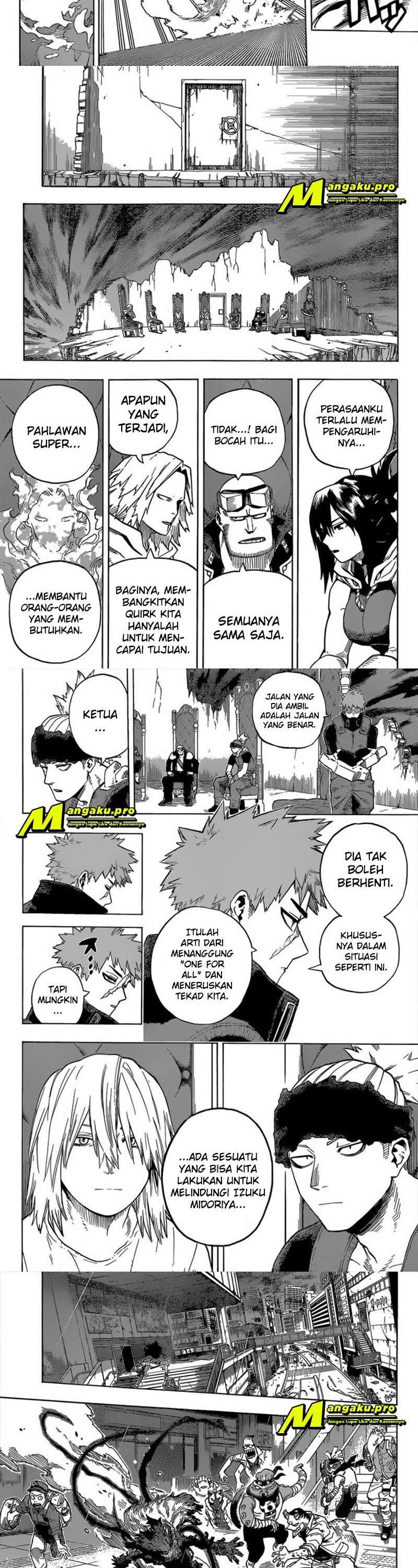 Boku no Hero Academia Chapter 318