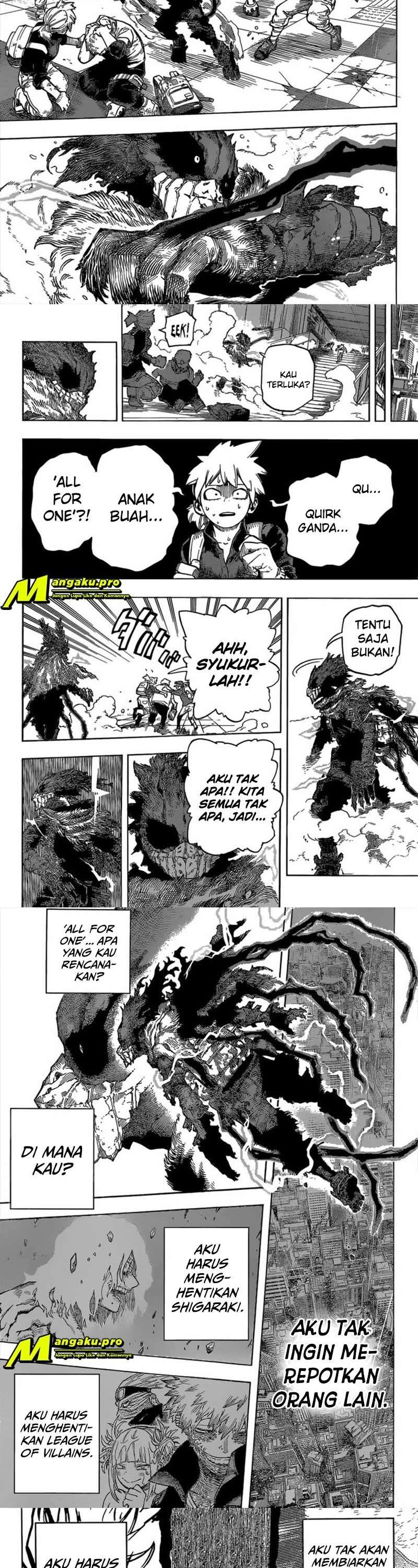 Boku no Hero Academia Chapter 318