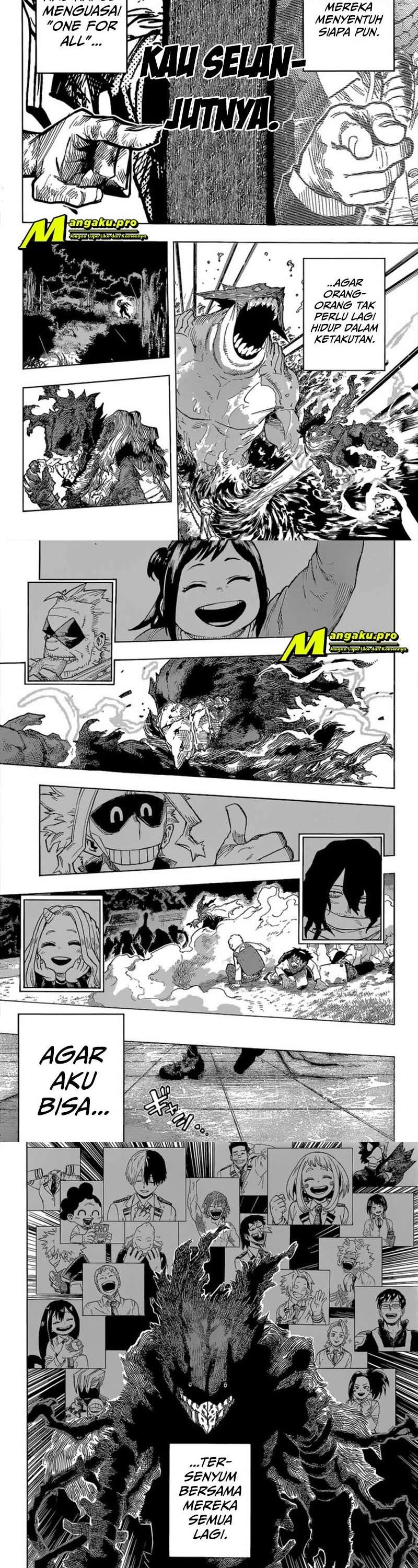 Boku no Hero Academia Chapter 318