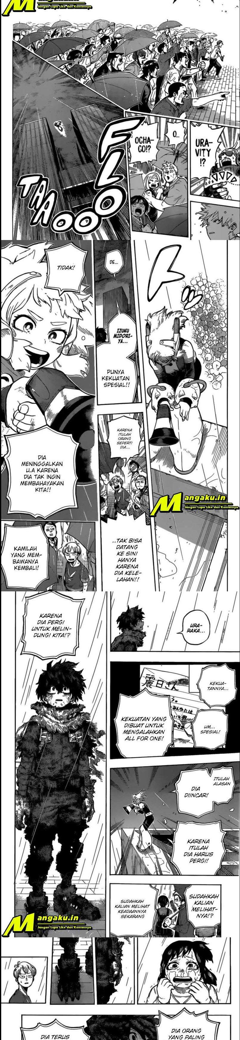 Boku no Hero Academia Chapter 323