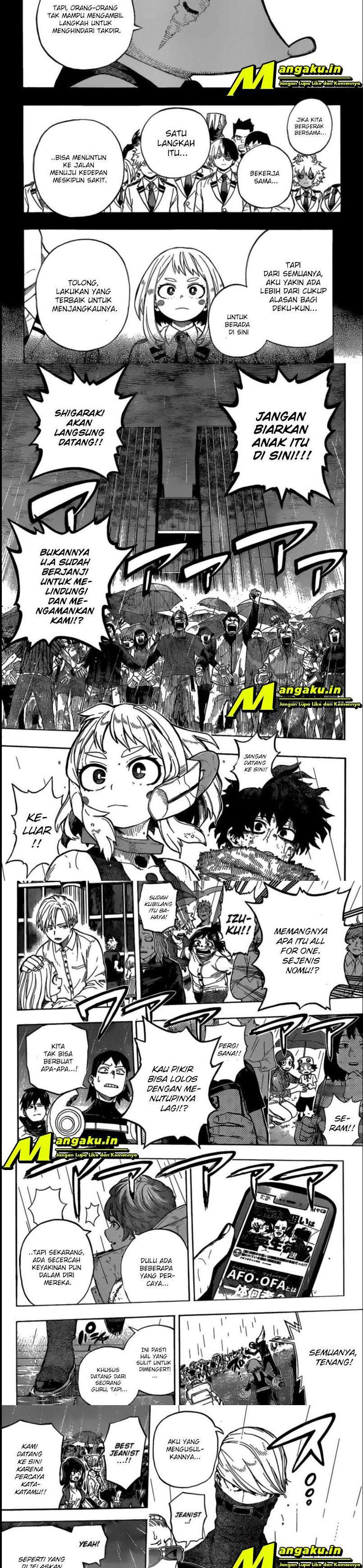 Boku no Hero Academia Chapter 323