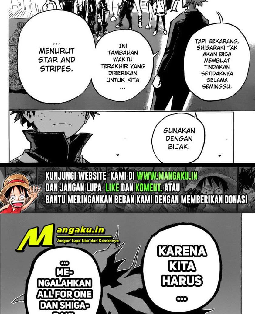 Boku no Hero Academia Chapter 334