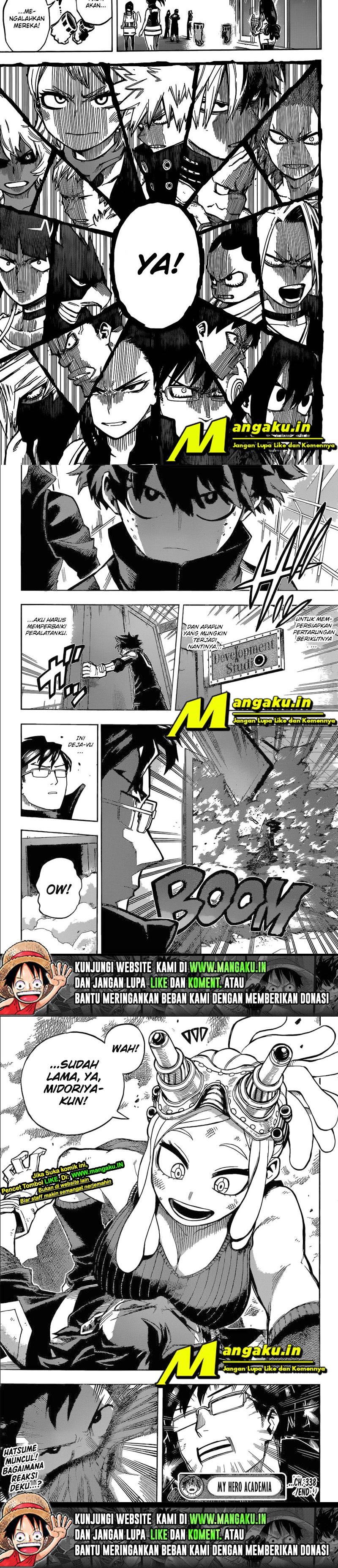 Boku no Hero Academia Chapter 338