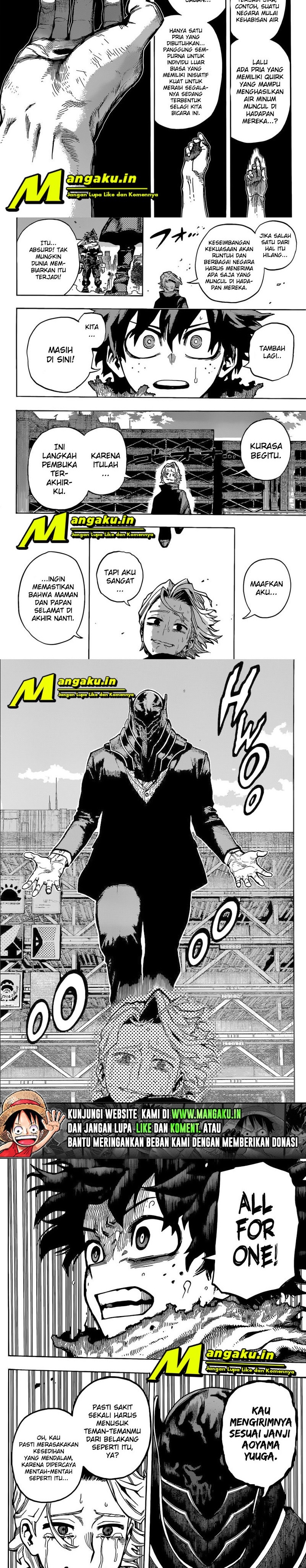 Boku no Hero Academia Chapter 343