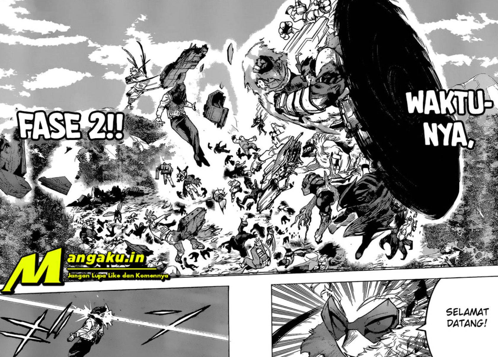 Boku no Hero Academia Chapter 345