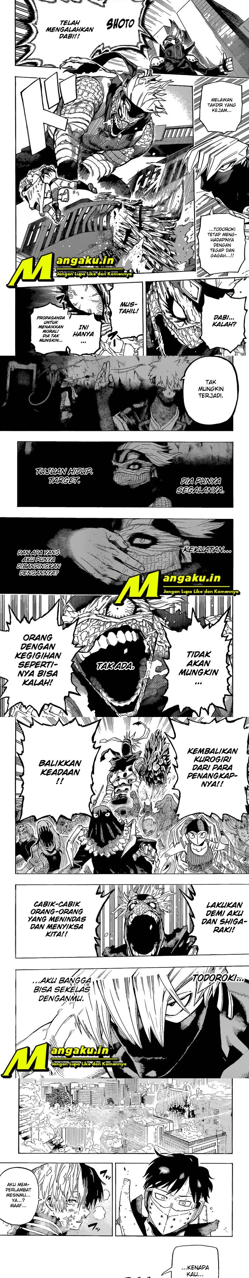 Boku no Hero Academia Chapter 353