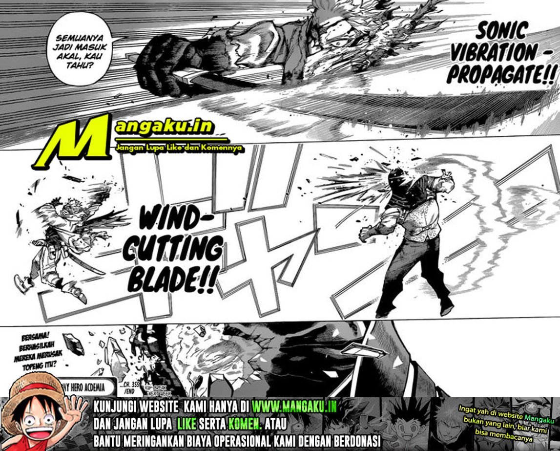 Boku no Hero Academia Chapter 355