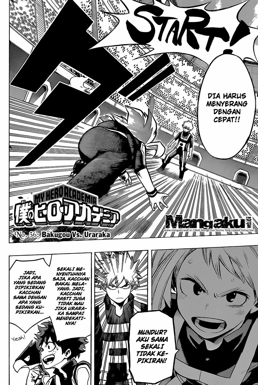 Boku no Hero Academia Chapter 36