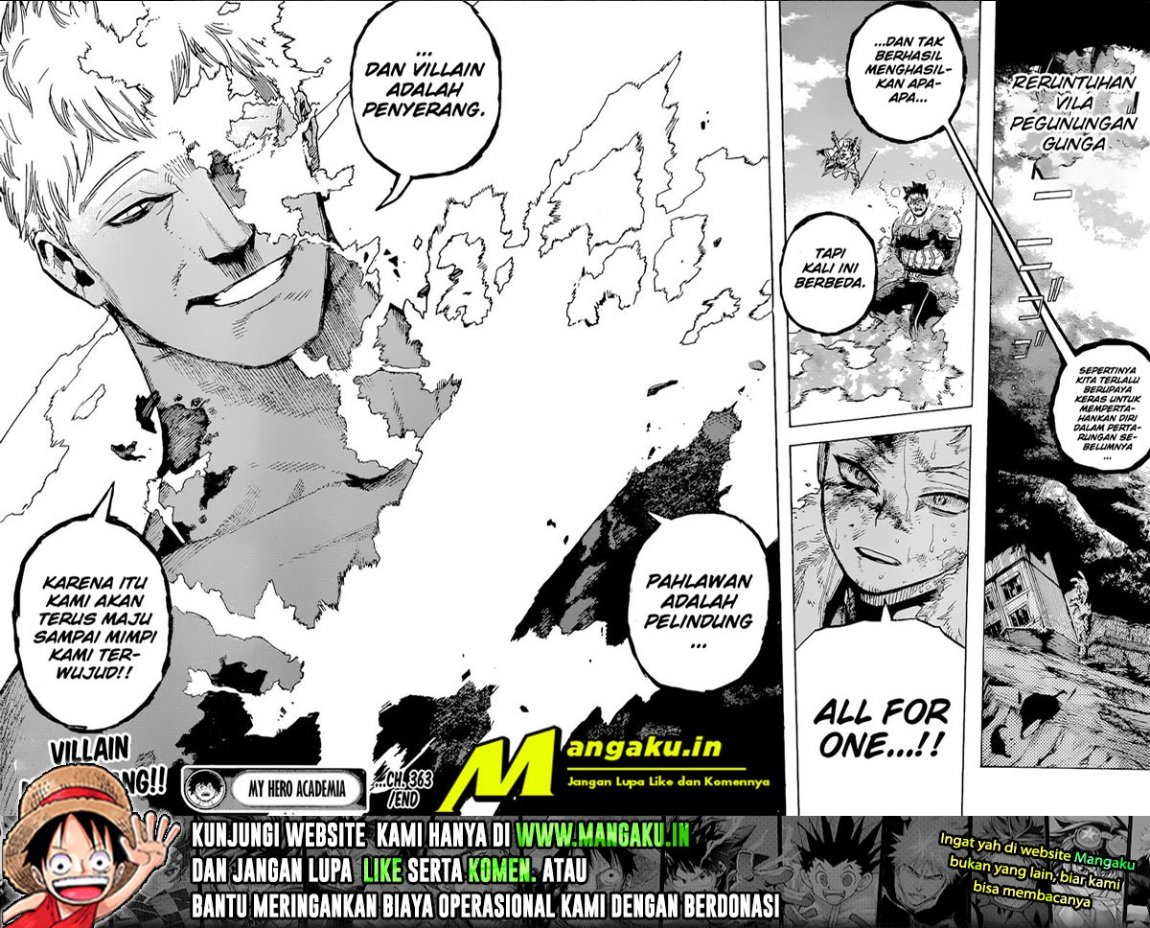 Boku no Hero Academia Chapter 363