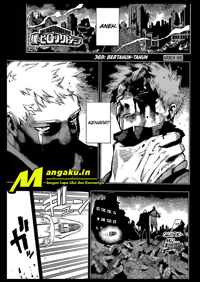 Boku no Hero Academia Chapter 369