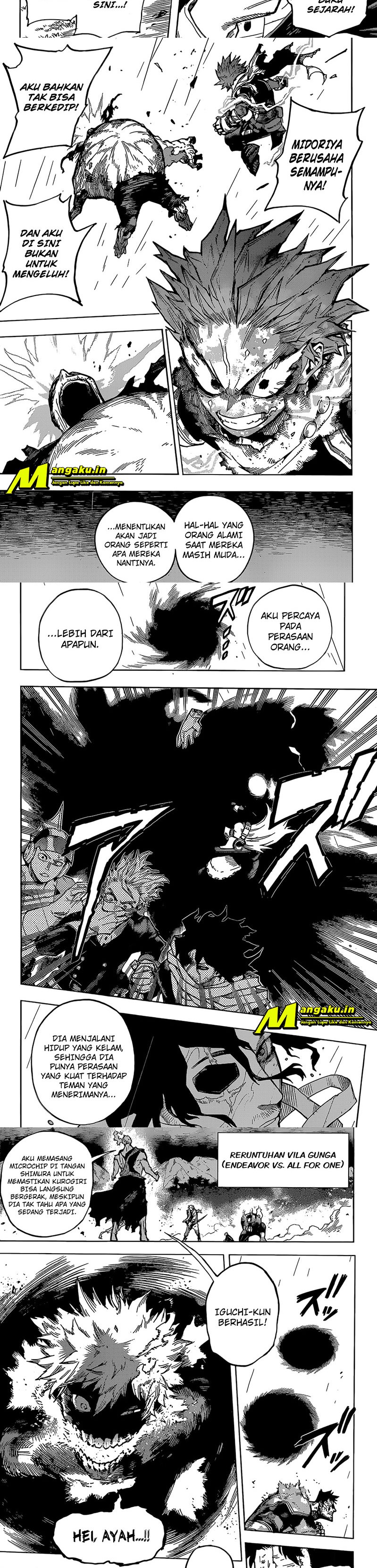 Boku no Hero Academia Chapter 374