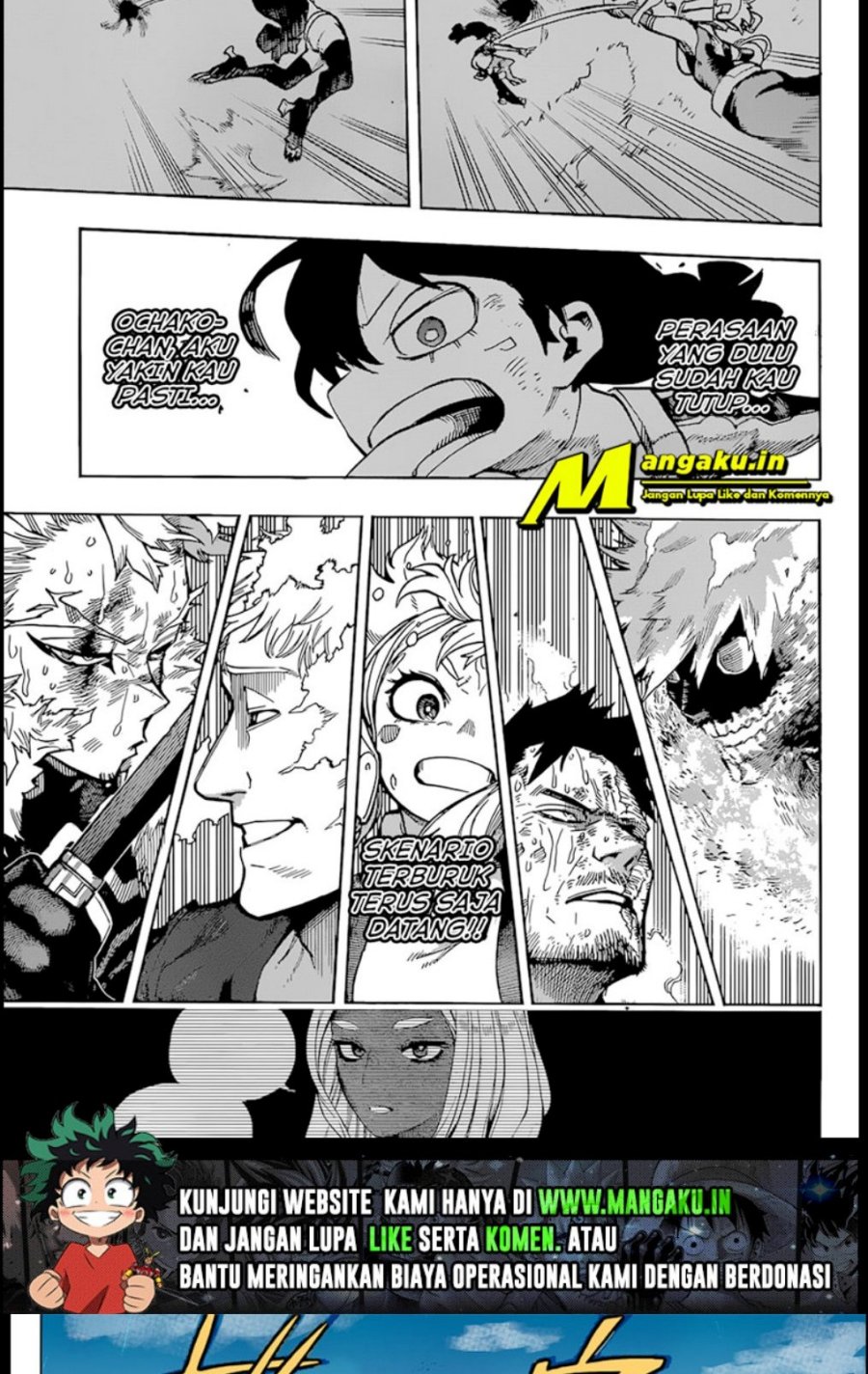 Boku no Hero Academia Chapter 375