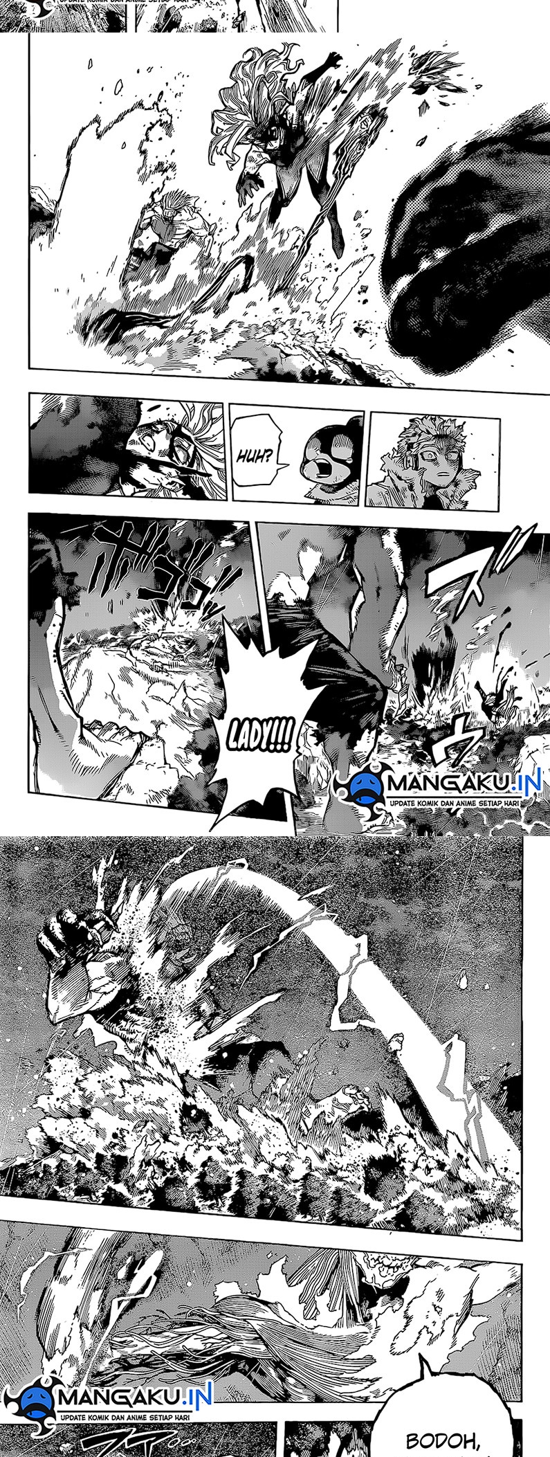 Boku no Hero Academia Chapter 385