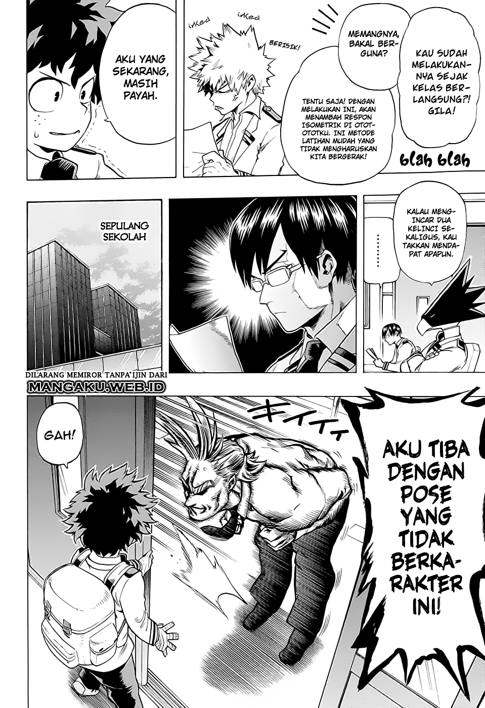 Boku no Hero Academia Chapter 46