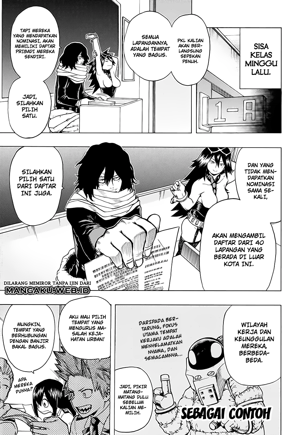 Boku no Hero Academia Chapter 46