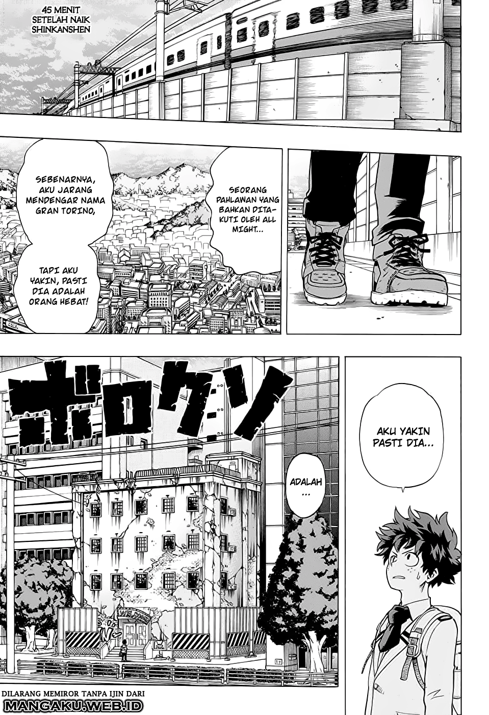 Boku no Hero Academia Chapter 46