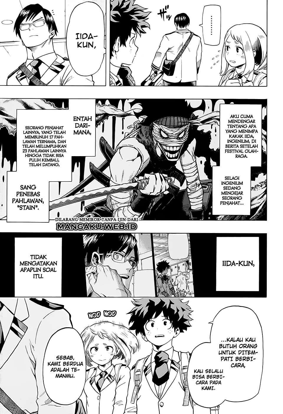 Boku no Hero Academia Chapter 46