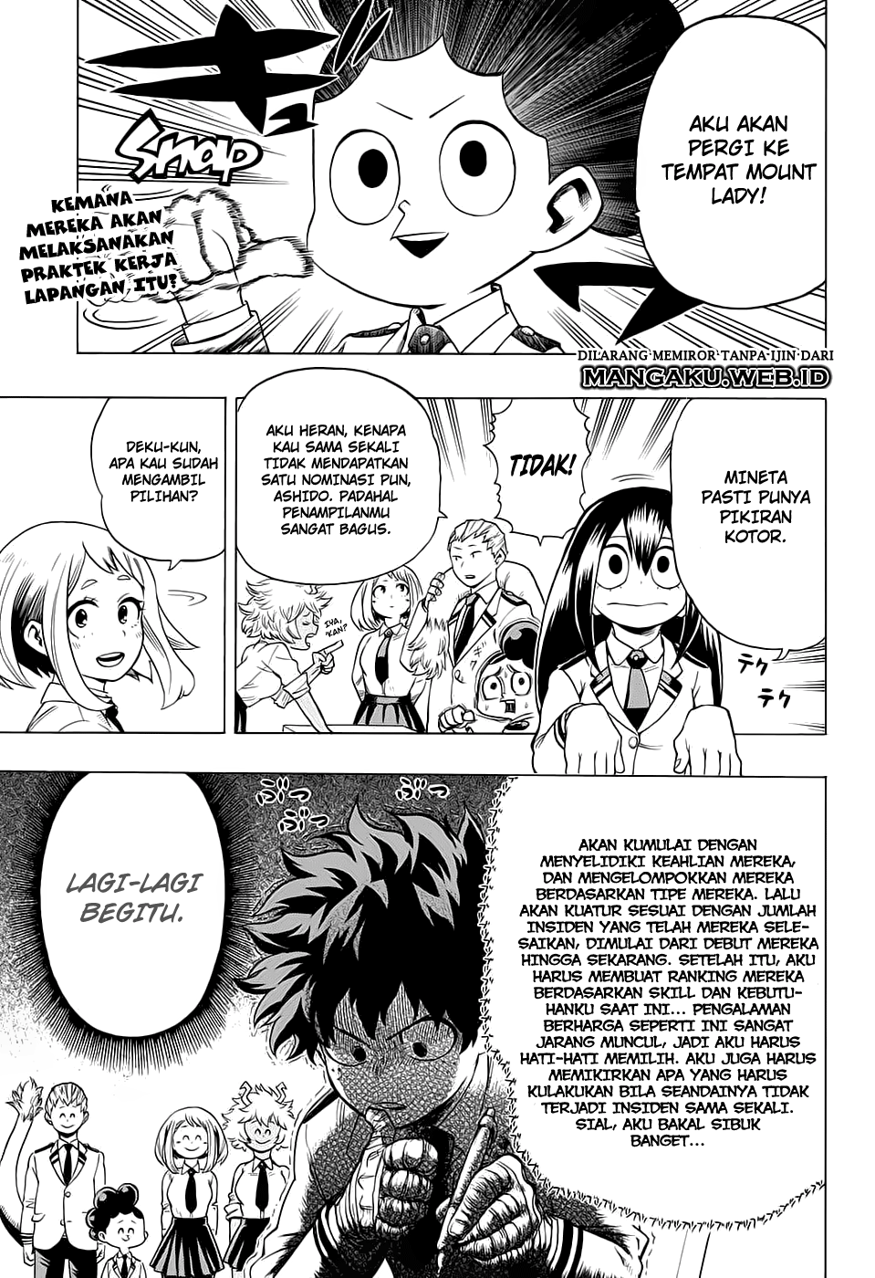 Boku no Hero Academia Chapter 46