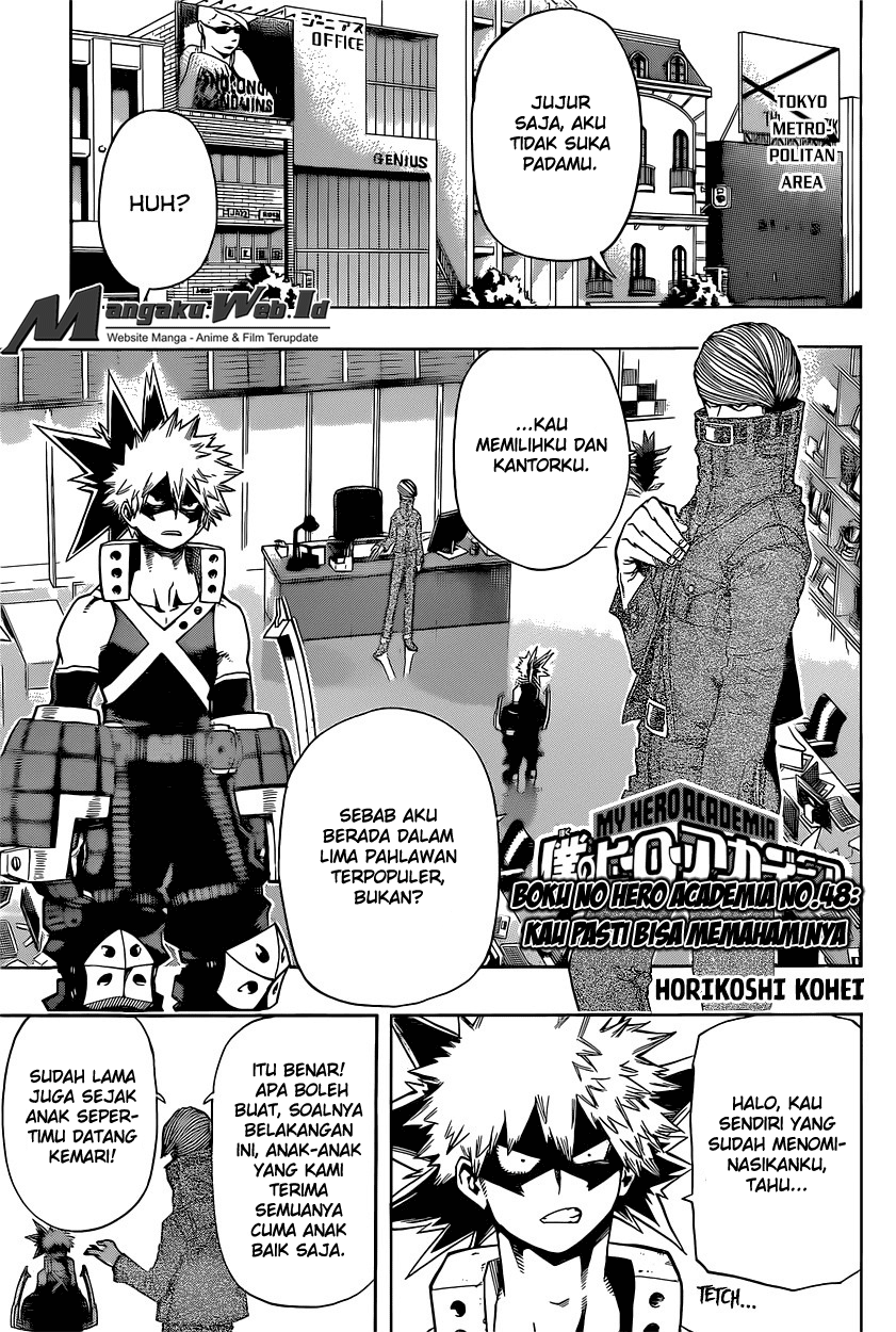 Boku no Hero Academia Chapter 48