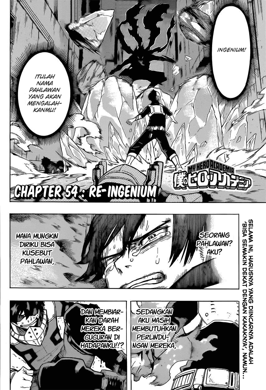 Boku no Hero Academia Chapter 54