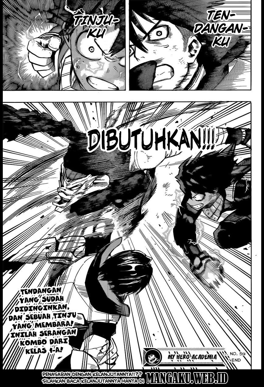 Boku no Hero Academia Chapter 54