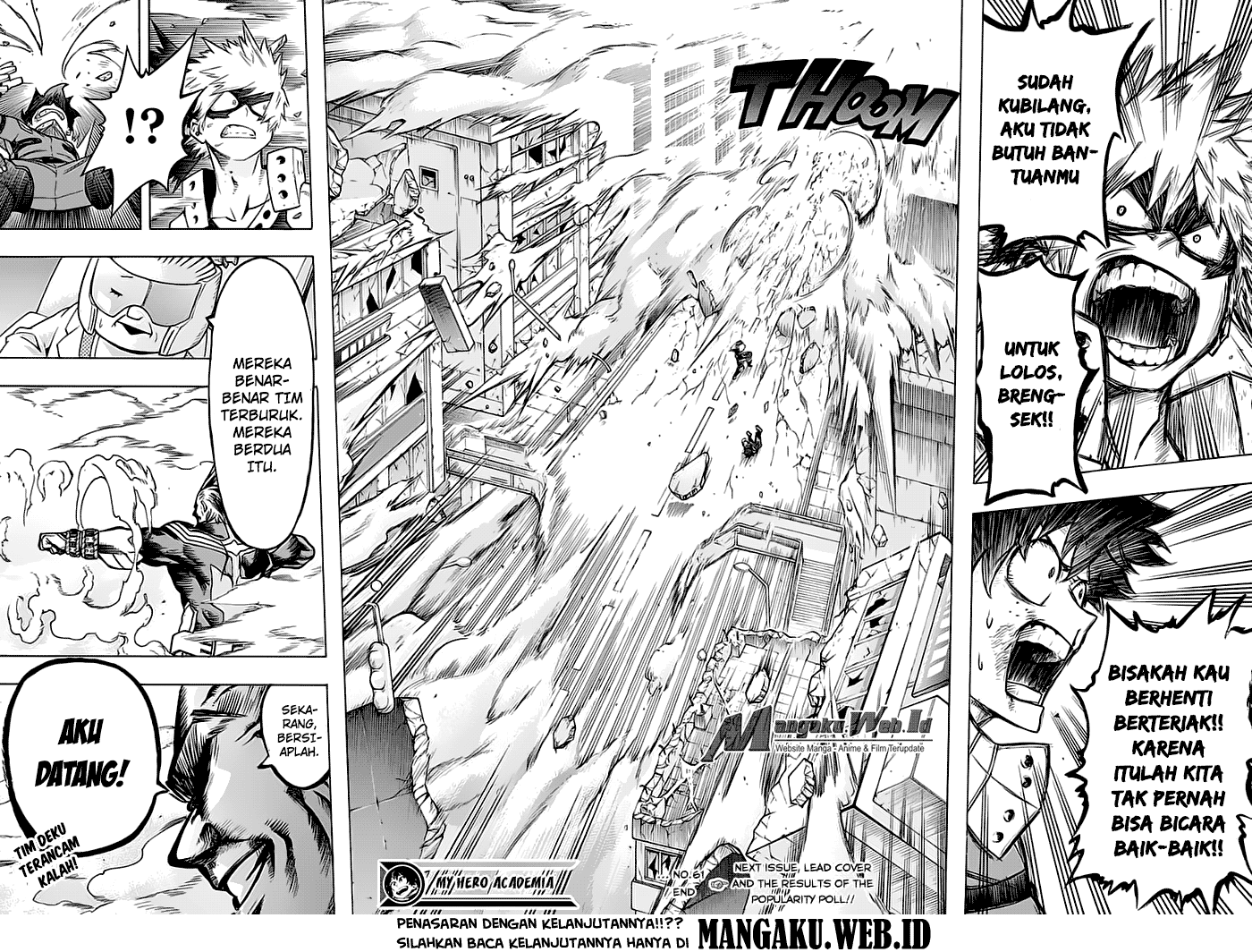 Boku no Hero Academia Chapter 61