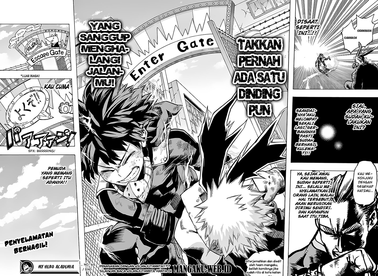 Boku no Hero Academia Chapter 65