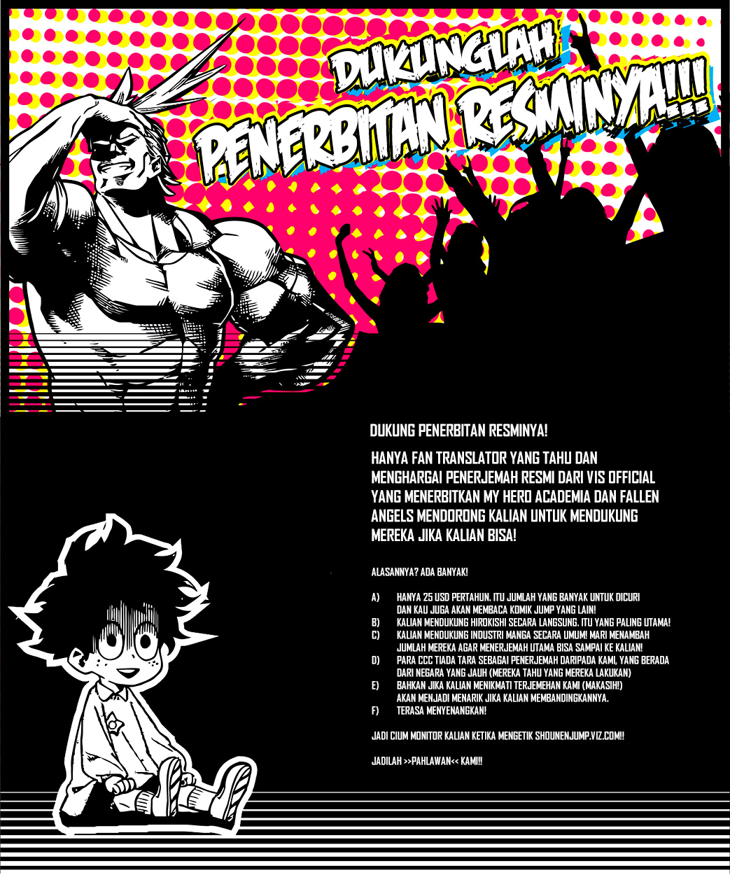 Boku no Hero Academia Chapter 69