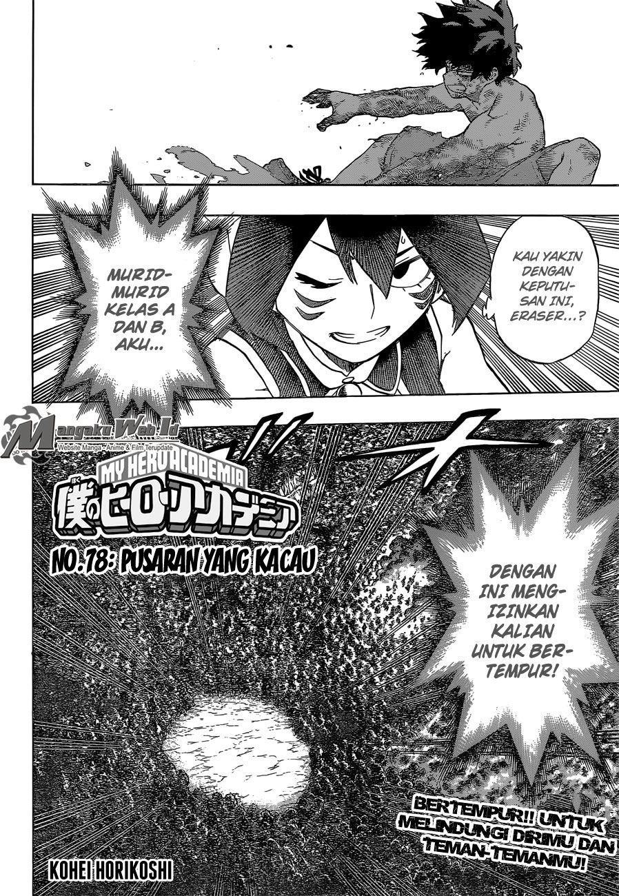 Boku no Hero Academia Chapter 78