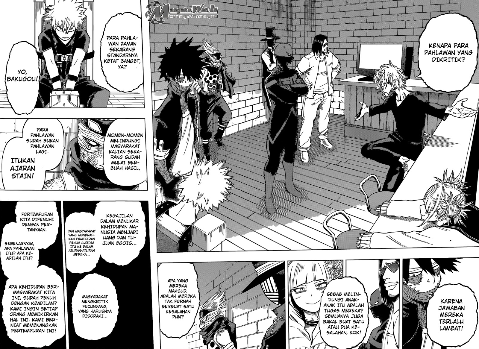 Boku no Hero Academia Chapter 85