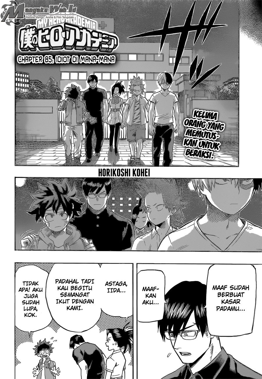 Boku no Hero Academia Chapter 85