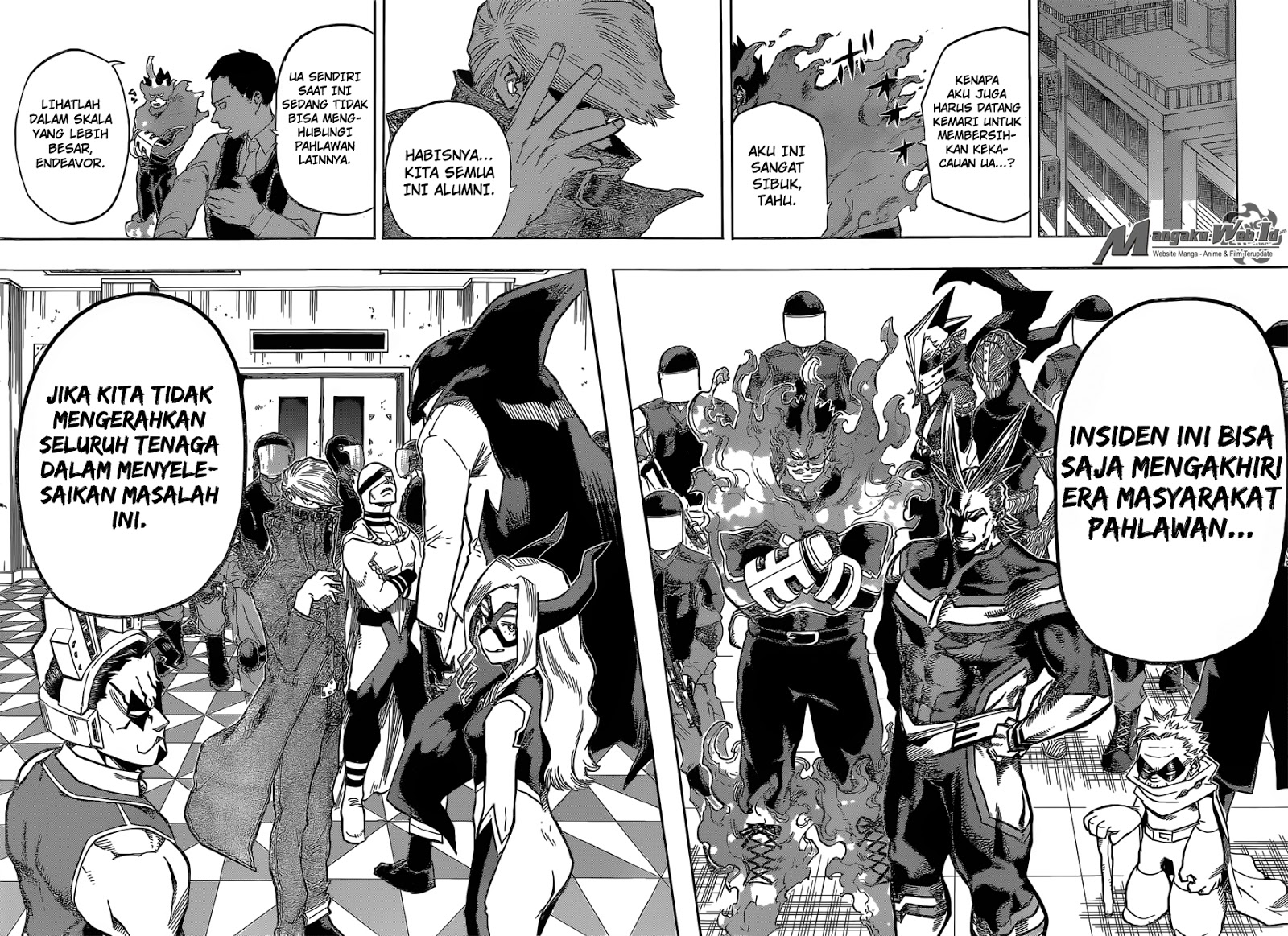 Boku no Hero Academia Chapter 86